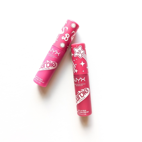 SET Barbie Movie Collection x NYX Smooth Whip Matte Lip Cream - Limited Edition - Picture 4 of 15